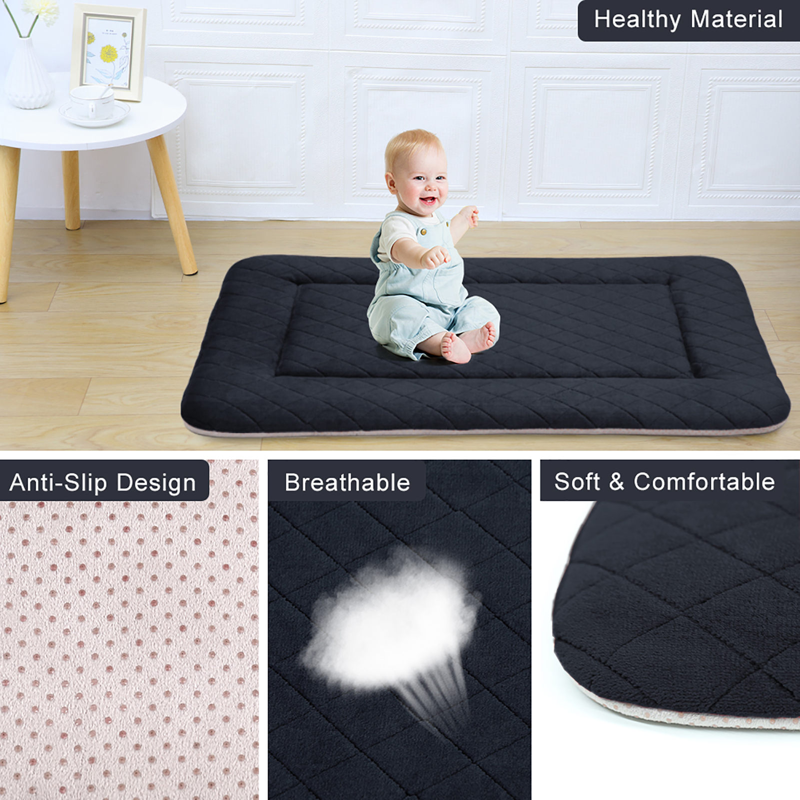 Hero Dog Bed Mat Large Puppy Cushion Pad Big Kennel Mattress Soft Pet Cat Sleeping Nest Washable 300 Cycles